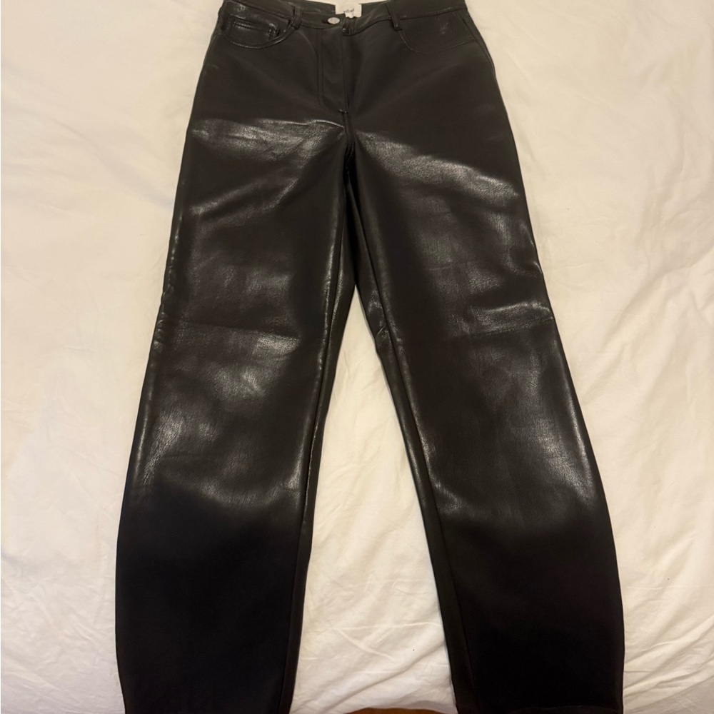 Aritzia Wilfred leather pants